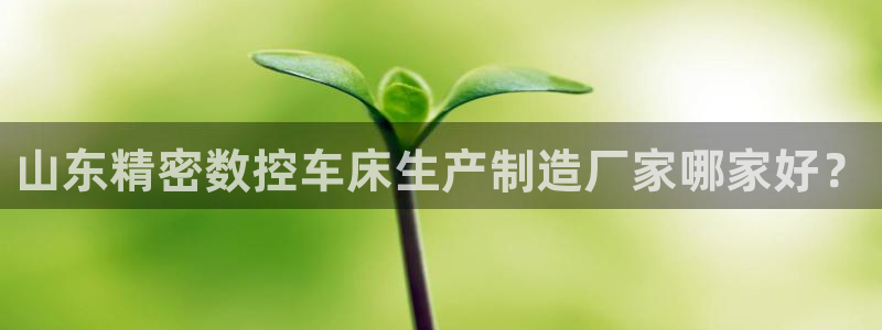 彩神v8手机客户端在哪：山东精密数控车床生产制造厂家哪家好？